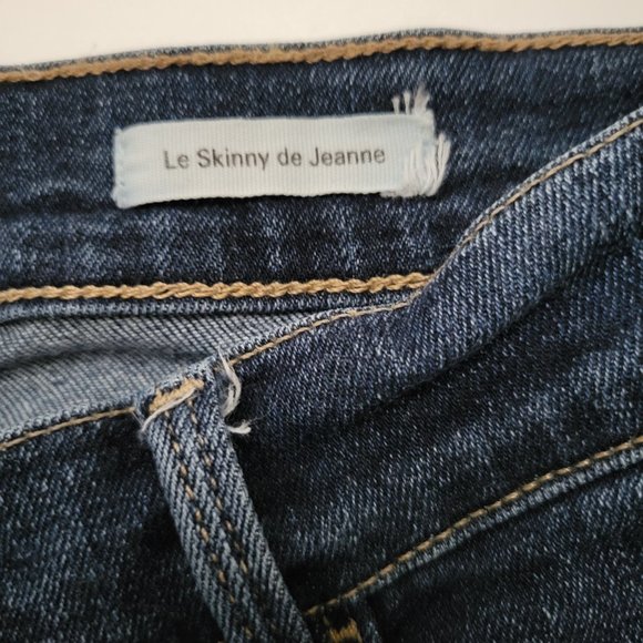 FRAME Le Skinny de Jeanne Tulip Hem Jeans Size: 27 - Picture 11 of 12